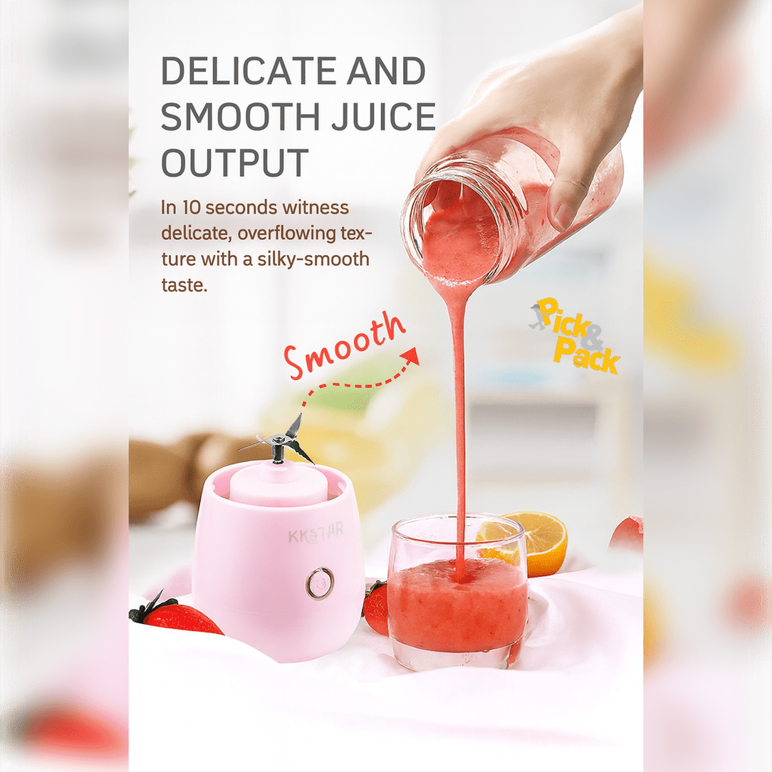 Portable USB Rechargeable Blender Juicer Cup