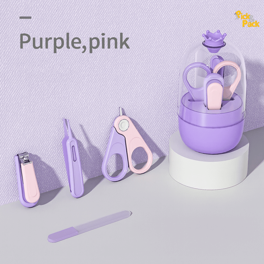 Baby Nail Clipper Set – Newborn Anti-Pinch Safety Tool - Image 4