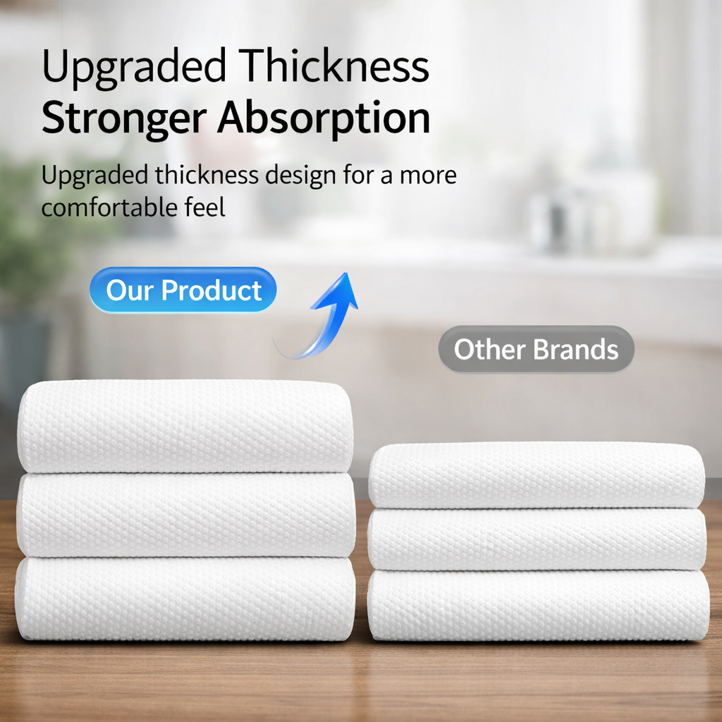 Disposable Travel Bath Towel Thickened & Individually Packed - Image 3