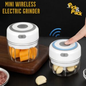 Mini Wireless Electric Garlic Masher & Chopper Machine