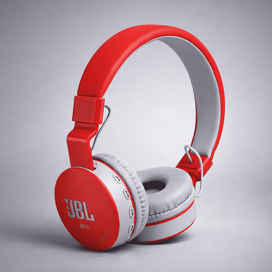 Wireless Bluetooth Headphones JBL MS-881A Stereo Headset - Image 2