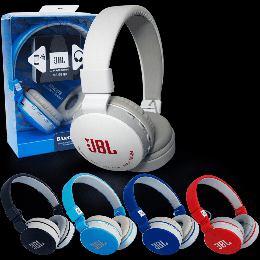 Wireless Bluetooth Headphones JBL MS-881A Stereo Headset - Image 4